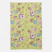 It’s Springtime Book Lovers Colorful Doodles Theedoek (Verticaal)