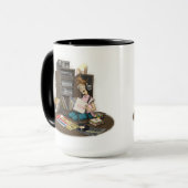 “It’s Still Rock & Roll to Me” 15 oz. Mok (Voorkant links)