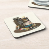 “It’s Still Rock & Roll to Me” Coasters (Set van 6 Bier Onderzetter (Linkerzijde)