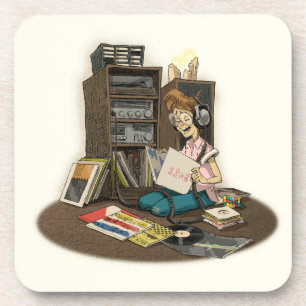 “It’s Still Rock & Roll to Me” Coasters (Set van 6 Bier Onderzetter