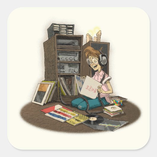 “It’s Still Rock & Roll to Me” Stickers (Voorkant)