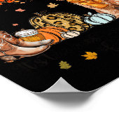 It’s The Most Wonderful Time Goldendoodle Pumpkins Poster (Hoek)