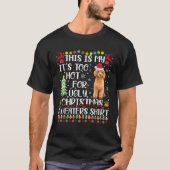 It s Too Hot For Ugly Christmas Sweaters Poodle Do (Voorkant)