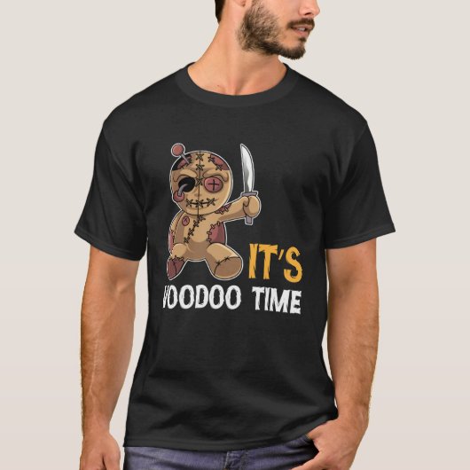 It`s Voodoo Time I Voodoo Doll T-shirt (Voorkant)