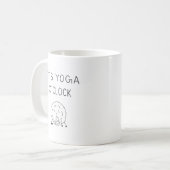 It’s Yoga O’Clock Sheep Koffiemok (Voorkant links)