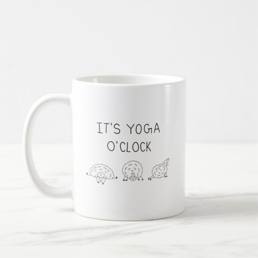 It’s Yoga O’Clock Sheep Koffiemok (Links)