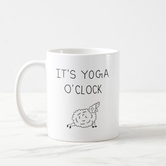 It’s Yoga O’Clock Sheep Koffiemok (Links)