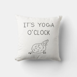 It’s Yoga O’Clock Sheep Kussen