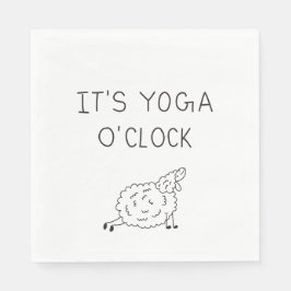 It’s Yoga O’Clock Sheep Servet