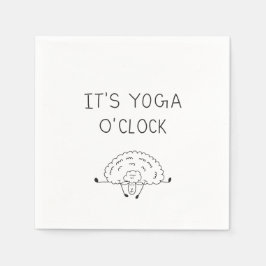 It’s Yoga O’Clock Sheep Servet