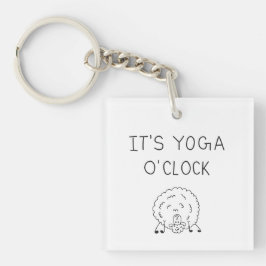 It’s Yoga O’Clock Sheep Sleutelhanger