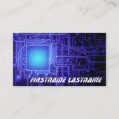 IT-Security expert printplaat mainboard cpu Visitekaartje (Voorkant)