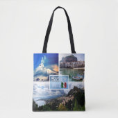 IT Sicilië - Etna Volcano - Cefalu' - Taormina - Tote Bag (Voorkant)