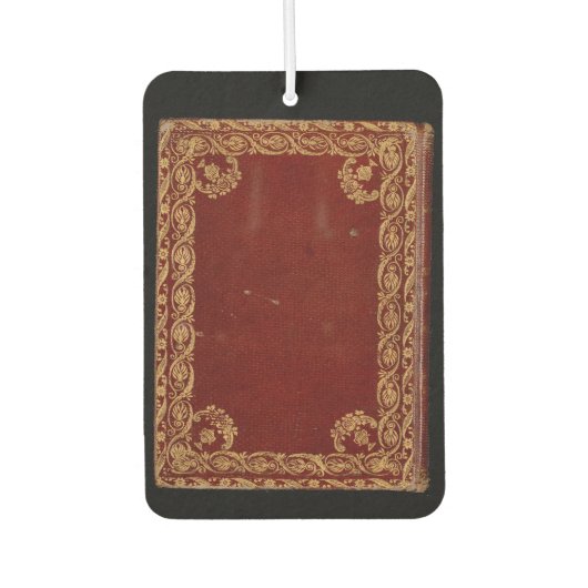 It Smells Like An Old Book In Here Luchtverfrisser (Voorkant)