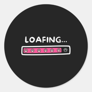 IT Specialist Gamer Kat Eigenaar Grappige Zegging  Ronde Sticker