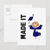 IT-stick Afstuderen Aankondigingskaart (Voorkant / Achterkant)