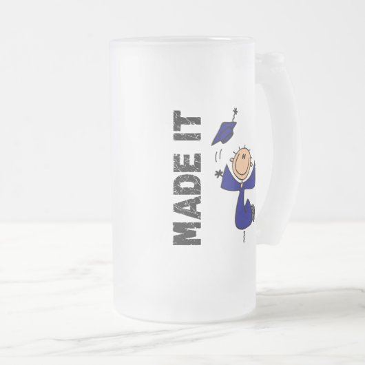 IT-stick Afstuderen Matglas Bierpul (Voorkant rechts)