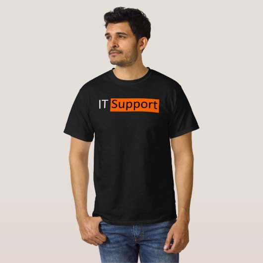 IT-support T-shirt (Voorkant volledig)