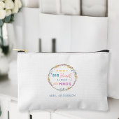 "It Takes a Big Heart" Bloemen, cadeau voor leerkr Etui