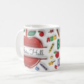 it takes a big heart to shape little minds koffiemok (Voorkant links)