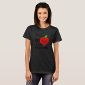 It Takes A big Heart To Shape Little Minds Premium T-shirt (Voorkant volledig)
