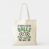 It Takes A Lot Of Balls Tote Bag (Achterkant)