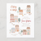 It Takes A Village Baby Shower Budget (Voorkant)