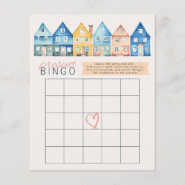 "It Takes a Village" Cadeau Bingo Douche Spel