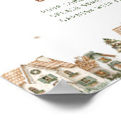 It Takes a Village Neutral Baby Shower Mom-osa Bar Poster (Hoek)