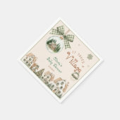 It Takes a Village Neutral Baby Shower Servet (Hoek)