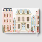 It Takes a Village Winter Girl Baby Shower Gastenboek (Achterkant)