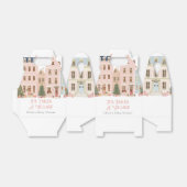 It Takes a Village Winter Snow Girl Baby Shower Bedankdoosjes (Uitgevouwen)