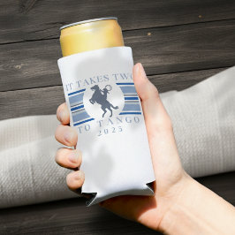 It Takes Two To Tango - Western vrijgezellenfeest Seltzer Blikjeskoeler