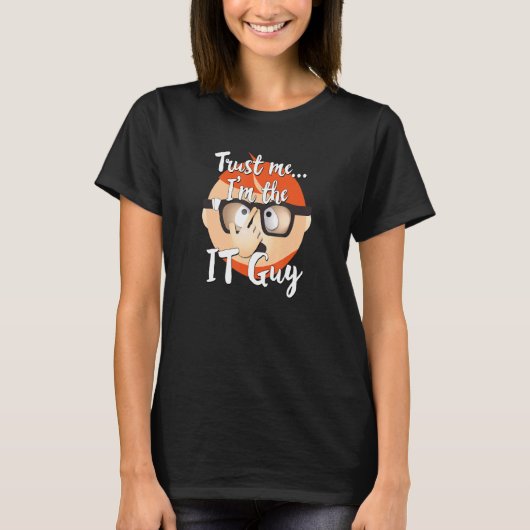 IT-technologie internet nerd geek T-shirt (Voorkant)