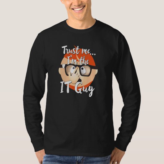 IT-technologie internet nerd geek T-shirt (Voorkant)