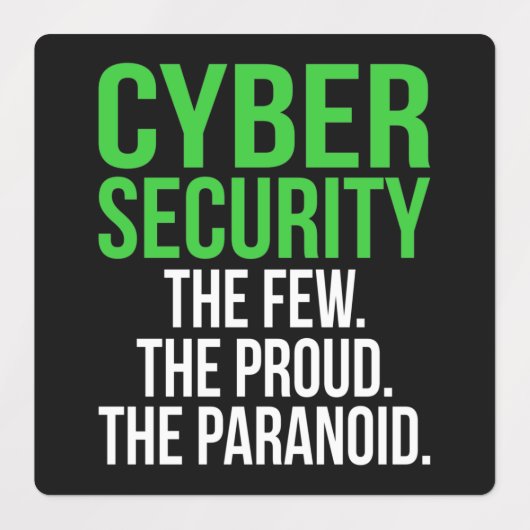 IT-technologiesoftware voor Cyber Security Compute Labels (Design 2)