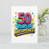 it took me 50 years to look this good save the date (Staand voorkant)