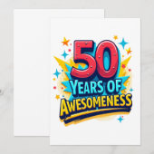 it took me 50 years to look this good save the date (Voorkant / Achterkant)