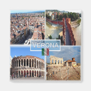 IT Verona - Arena Internally - Castelvecchio Bridg Magneet