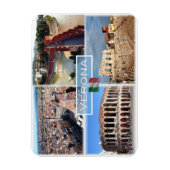 IT Verona - Arena Internally - Castelvecchio Bridg Magneet (Verticaal)
