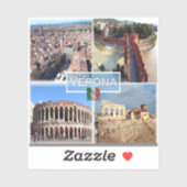IT Verona - Intern Arena Castelvecchio Bridge Sticker (Vel)