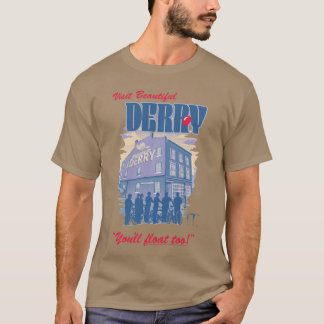 IT Visit Beautiful Derryravel Souvenir Horror Movi T-shirt