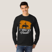 It Was My Vault Acrobatics Gymnastics Horse Vaulti T-shirt (Voorkant volledig)