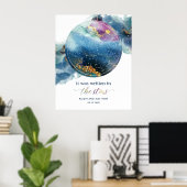 It Was Written In The Stars Wedding Welcome Sign Poster (Thuiskantoor)