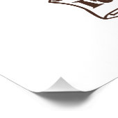 It Wasn't Me angel pug funny quote Perfect Poster (Hoek)