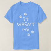 It wasnt me cat t-shirt (Design voorkant)