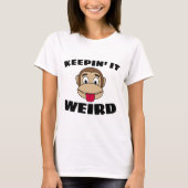 IT WEIRD MONKEY FUNNY T-SHIRS BEHOUDEN T-SHIRT (Voorkant)