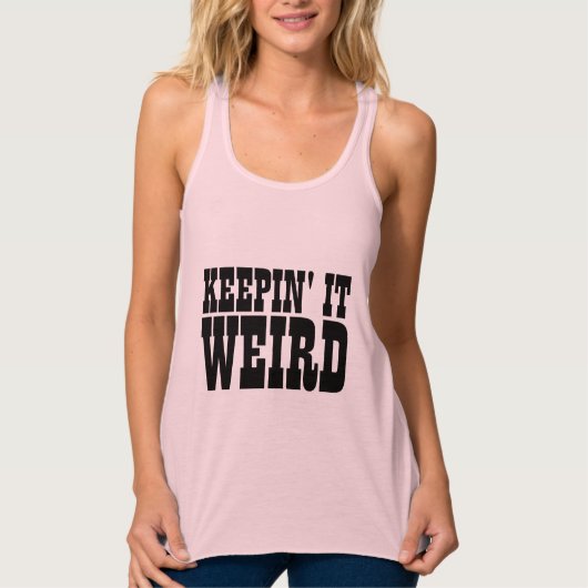 IT-WEIRD T-SHIRS BEWAREN TANKTOP (Voorkant)