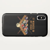 It Worked In My Head Billiards Gift 8-Ball Pool Case-Mate iPhone Case (Achterkant (horizontaal))