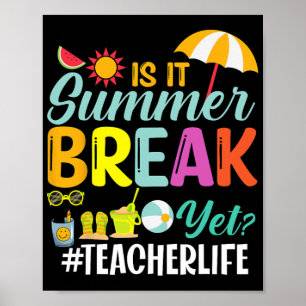 IT Zomervakantie maar toch waardering voor de leer Poster
